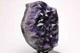 Dark Purple Amethyst Cluster - Large Points #206918-1